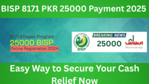 Read more about the article BISP 8171 PKR 25000 Payment 2025 – Easy Way to Secure Your Cash Relief Now