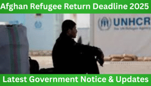 Read more about the article Afghan Refugee Return Deadline 2025 – Latest Government Notice & Updates