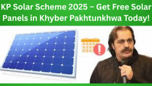 Read more about the article KP Solar Scheme 2025 – Get Free Solar Panels in Khyber Pakhtunkhwa Today!